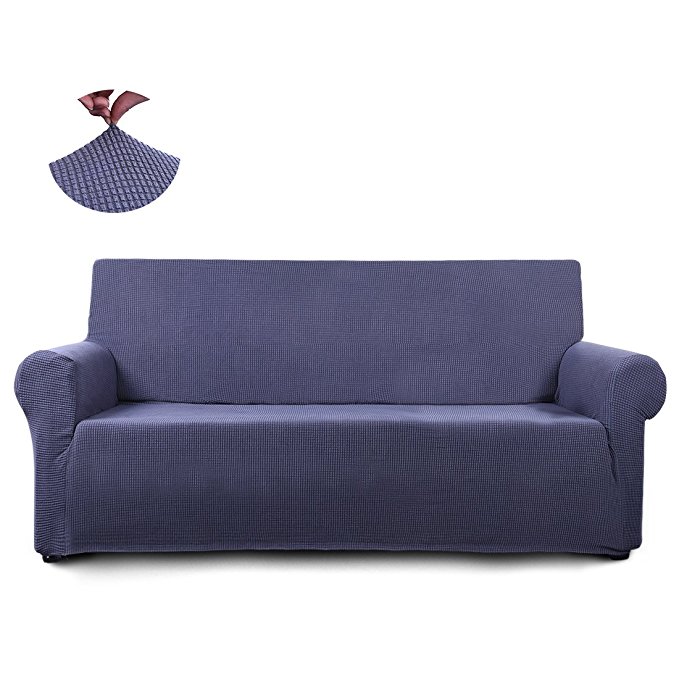 Tastelife Slipcover 1-Piece Thickened Stretch Fabric Furniture Protector Cover for Sofa loveseat Chair