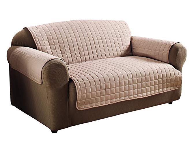 Innovative Textile Microfiber Sofa Furniture Protector, Natural